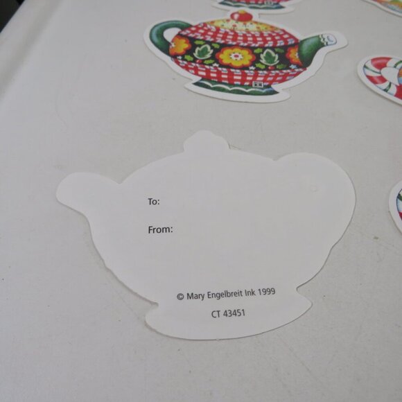 Mary Engelbreit Tea Pot 1pkg (12)Gift Tags  3x4" #2 - Picture 6 of 6